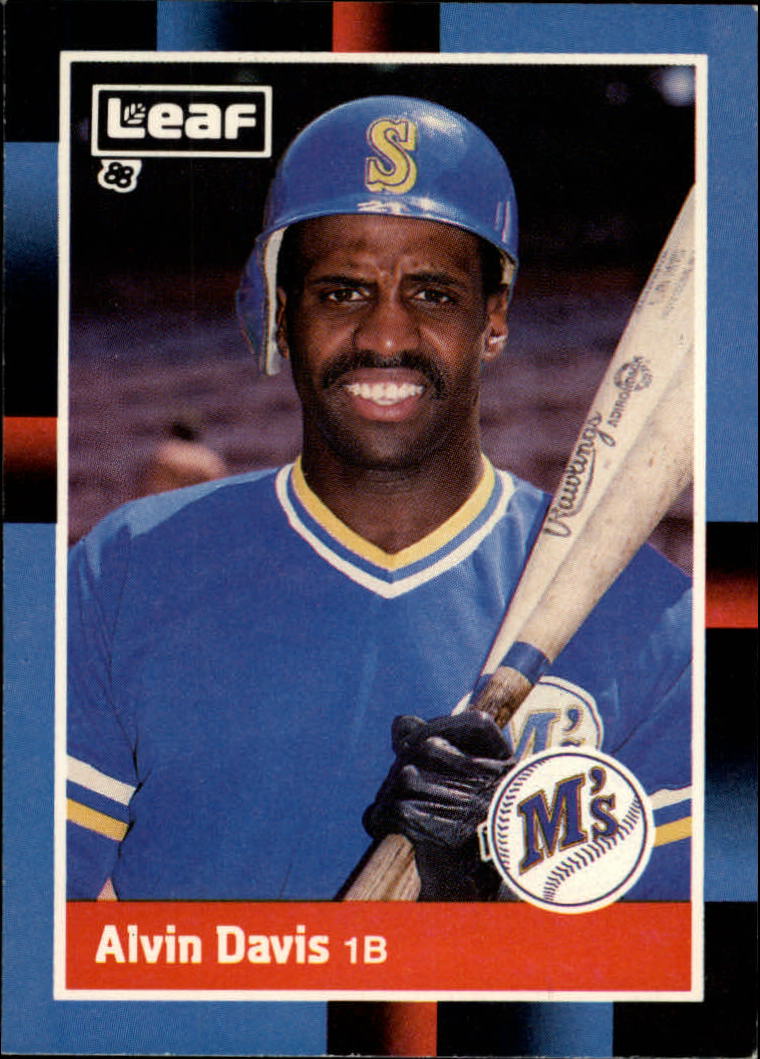 1988 Leaf/Donruss Baseball Cards       196     Alvin Davis